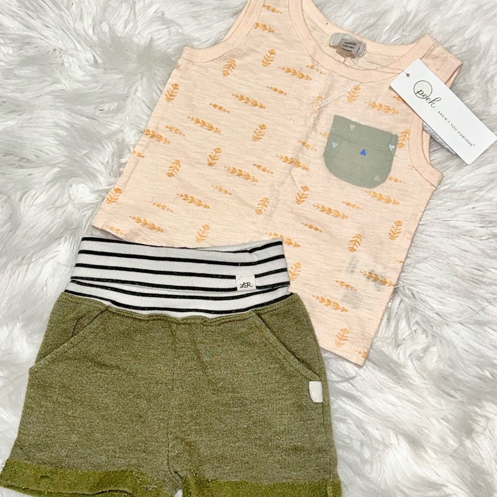 PEEK tank and shorties bundle 18/24 NWT - Picture 1 of 2